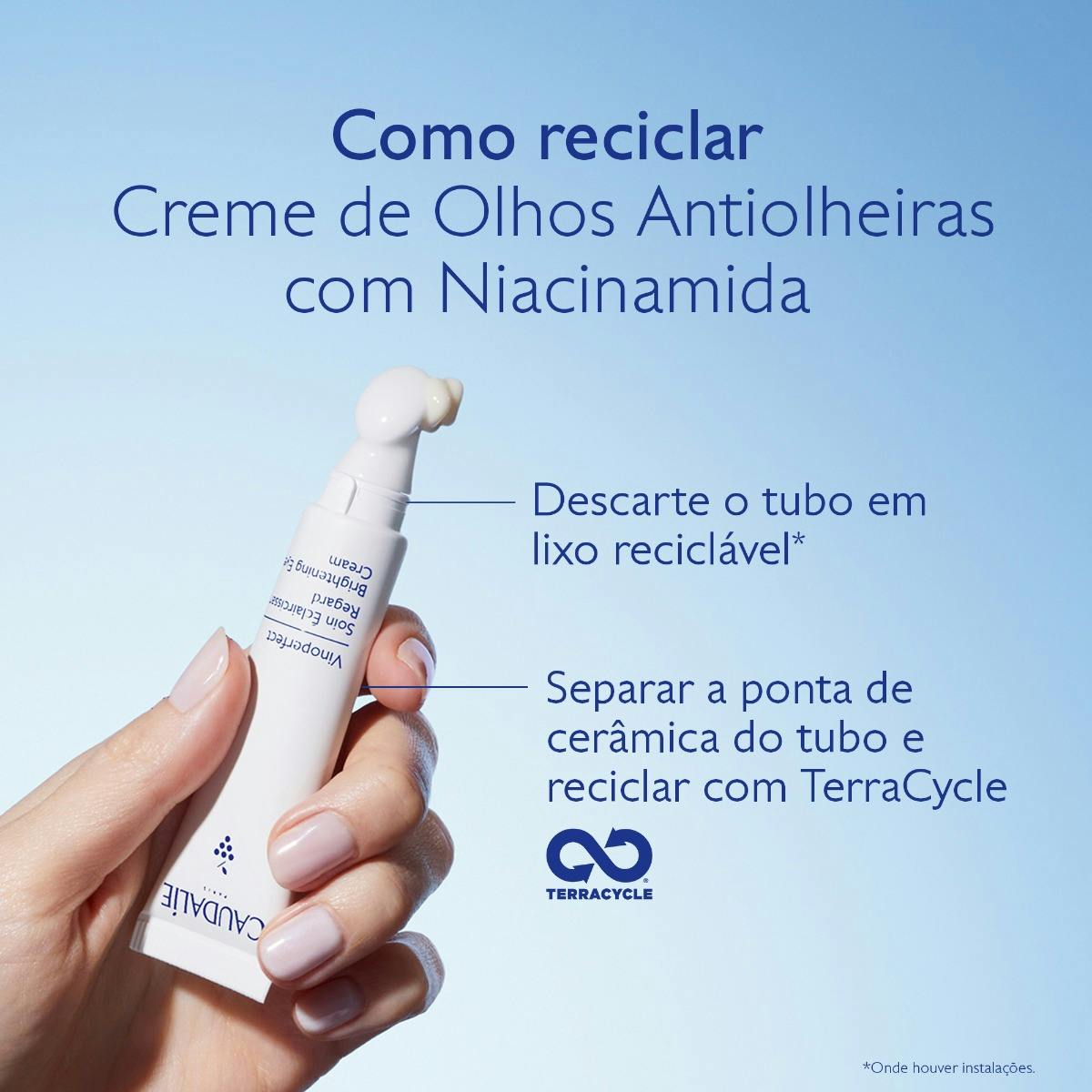 Creme de Olhos Antiolheiras com Niacinamida