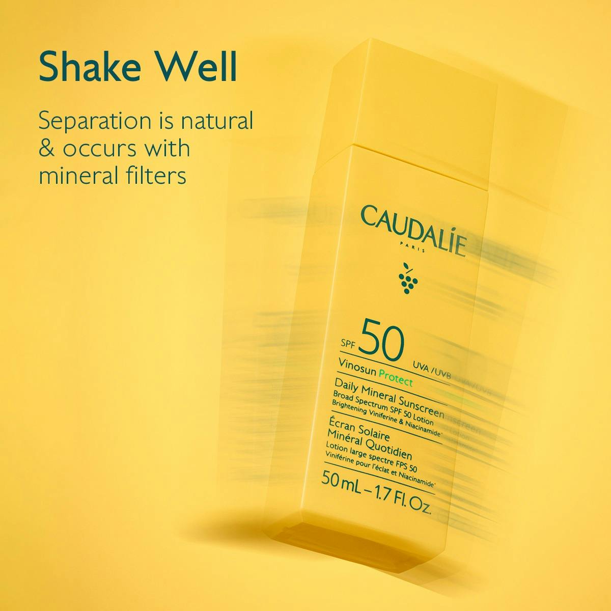 Vinosun Protect Daily Mineral Sunscreen SPF 50 with Niacinamide