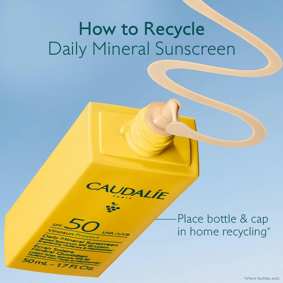 Vinosun Protect Daily Mineral Sunscreen SPF 50 with Niacinamide