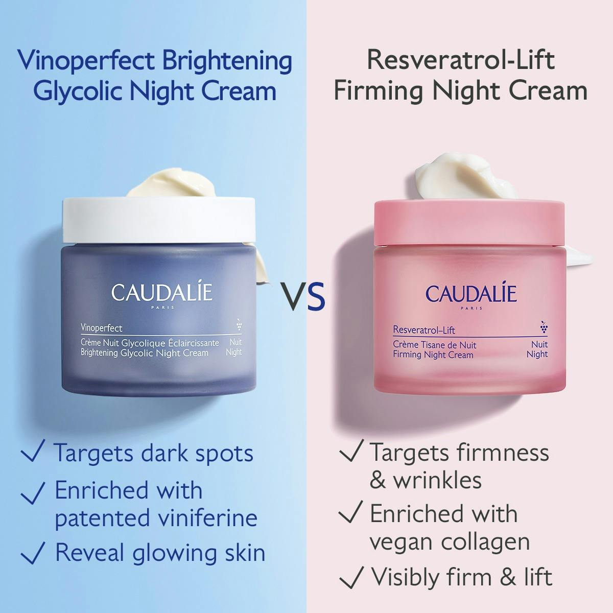Vinoperfect Brightening Glycolic Night Cream | CAUDALIE®