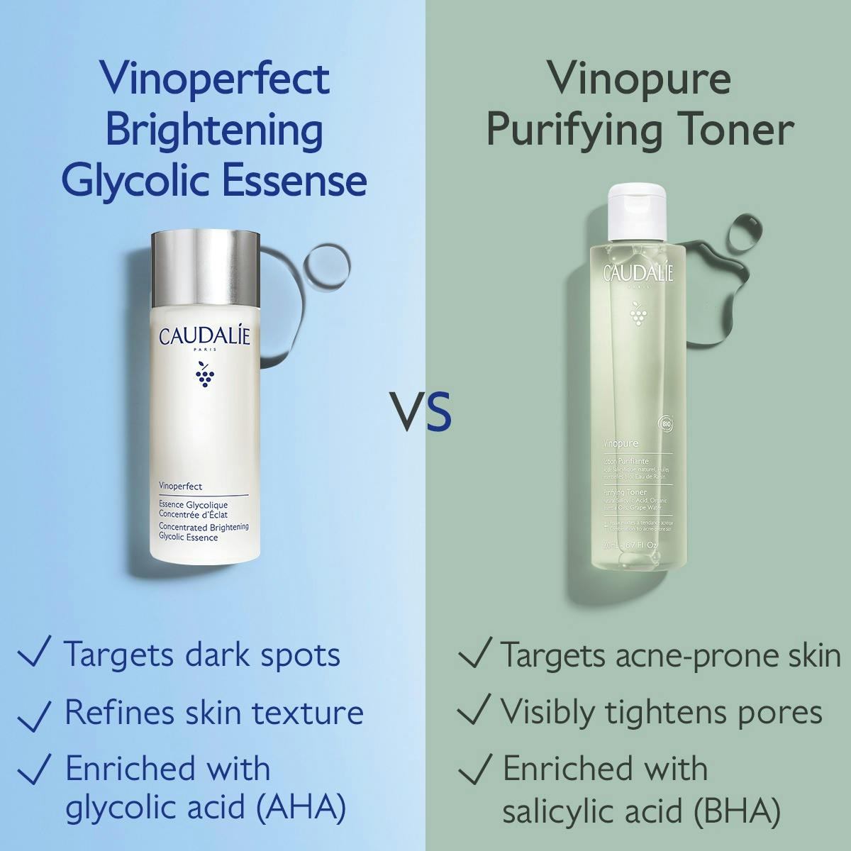 Vinoperfect Brightening Glycolic Essence | CAUDALIE®