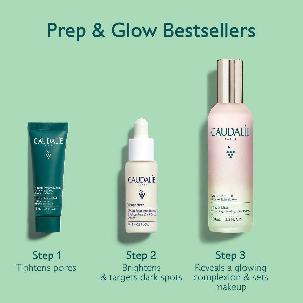 Prep & Glow Bestsellers Trio