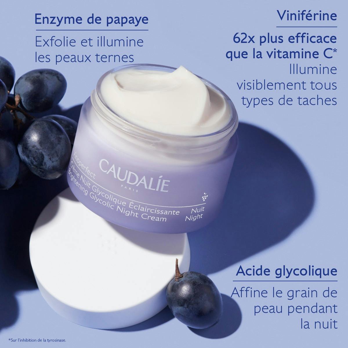Crème Nuit Éclat à l’Acide Glycolique