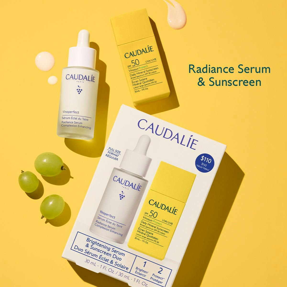 BrighteningSerum&Sunscreen SPF 50 Set