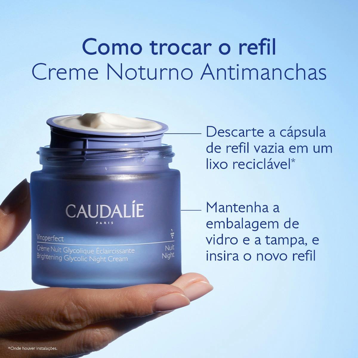 Creme Noturno Antimanchas com Ácido Glicólico