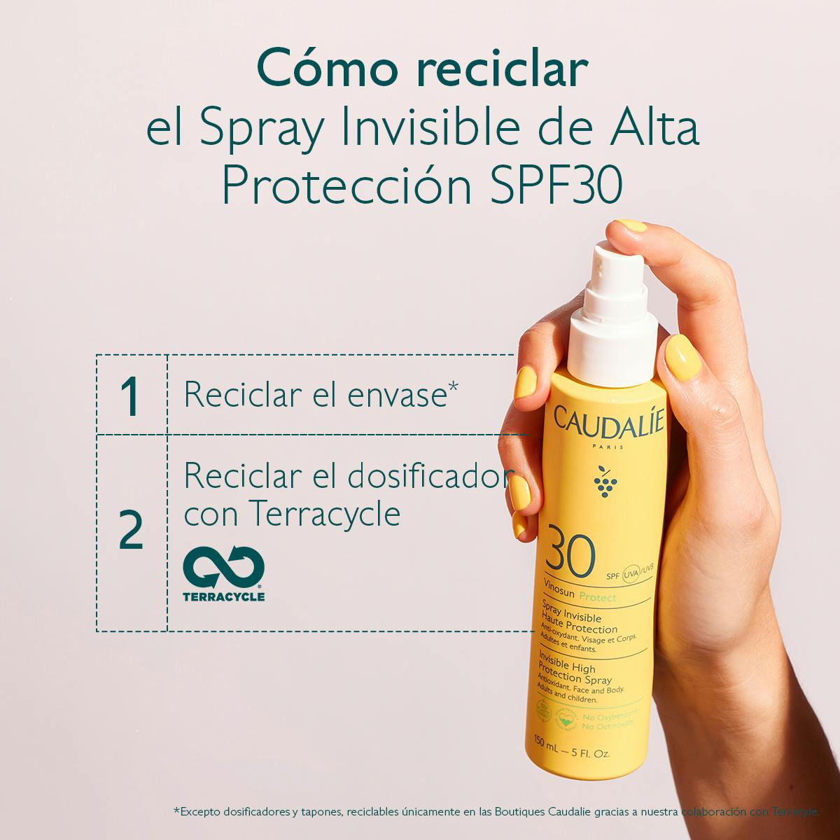 Spray Invisible de Alta Protección SPF30