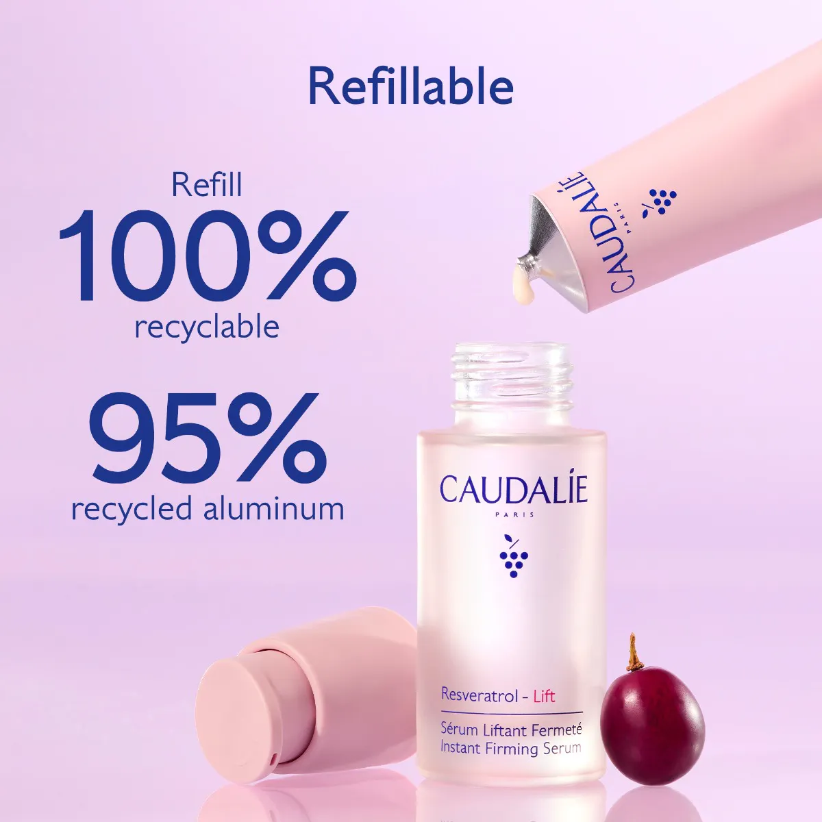 Instant Firming Retinol Alternative Serum with Pro-Collagen Multi-Peptides - Refill