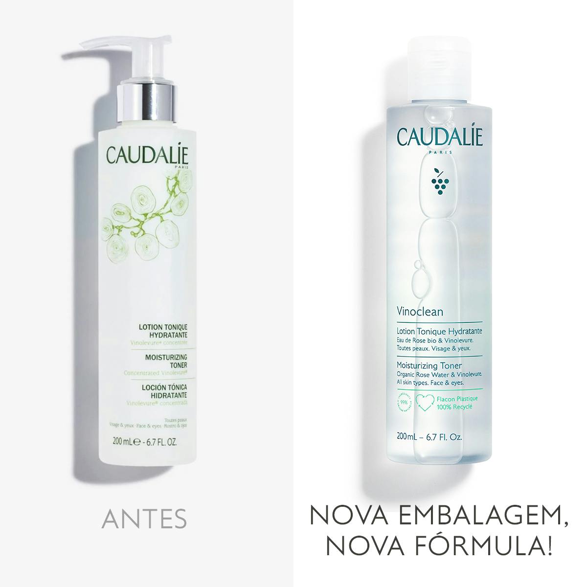 Vinoclean Moisturizing Toner with Rose Water | CAUDALIE®