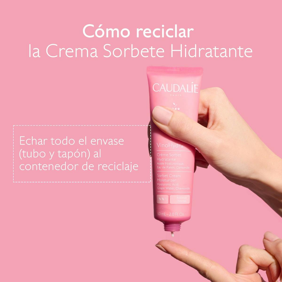 Sorbete Crema Hidratante con Ácido Hialurónico