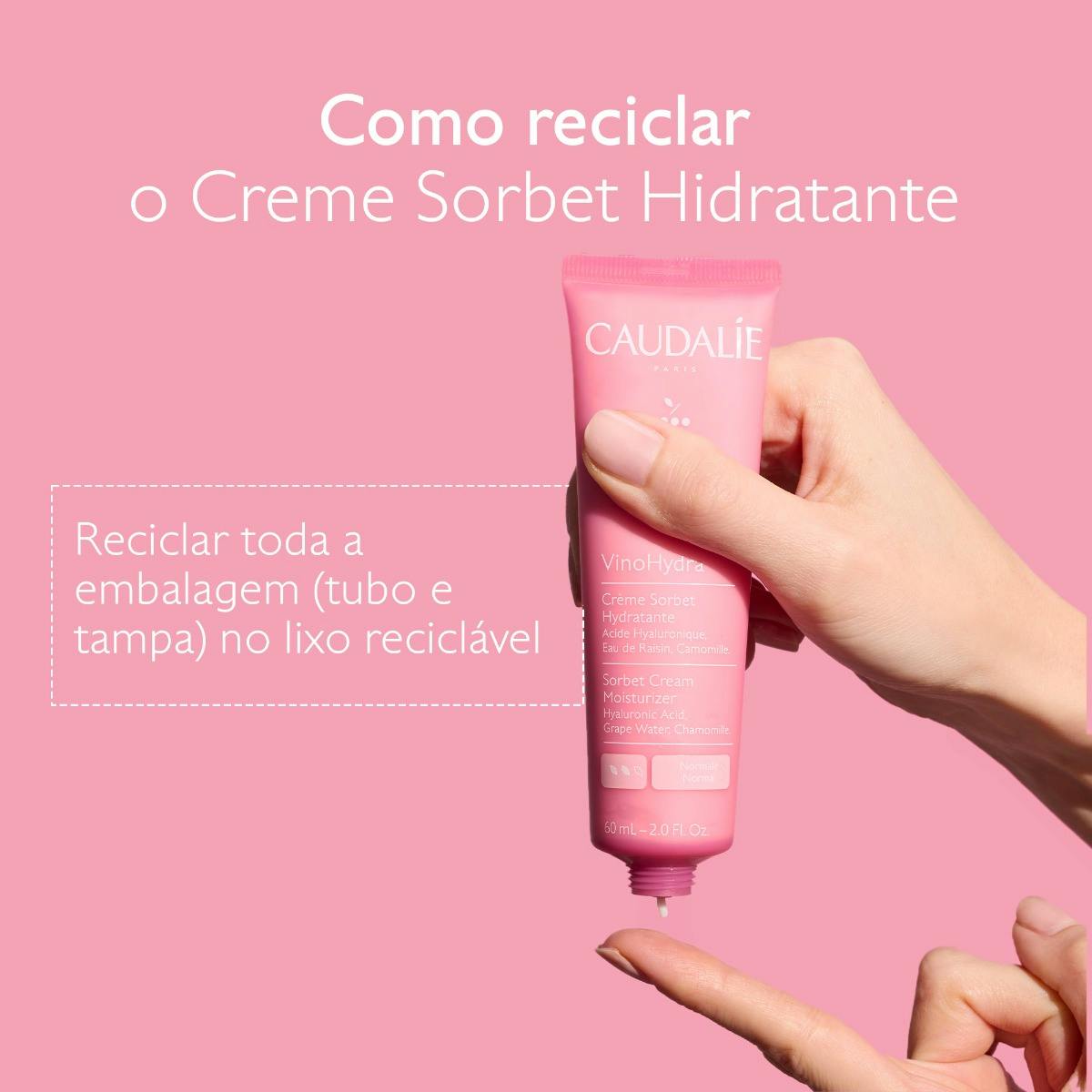 Creme Sorbet Hidratante com Ácido Hialurônico