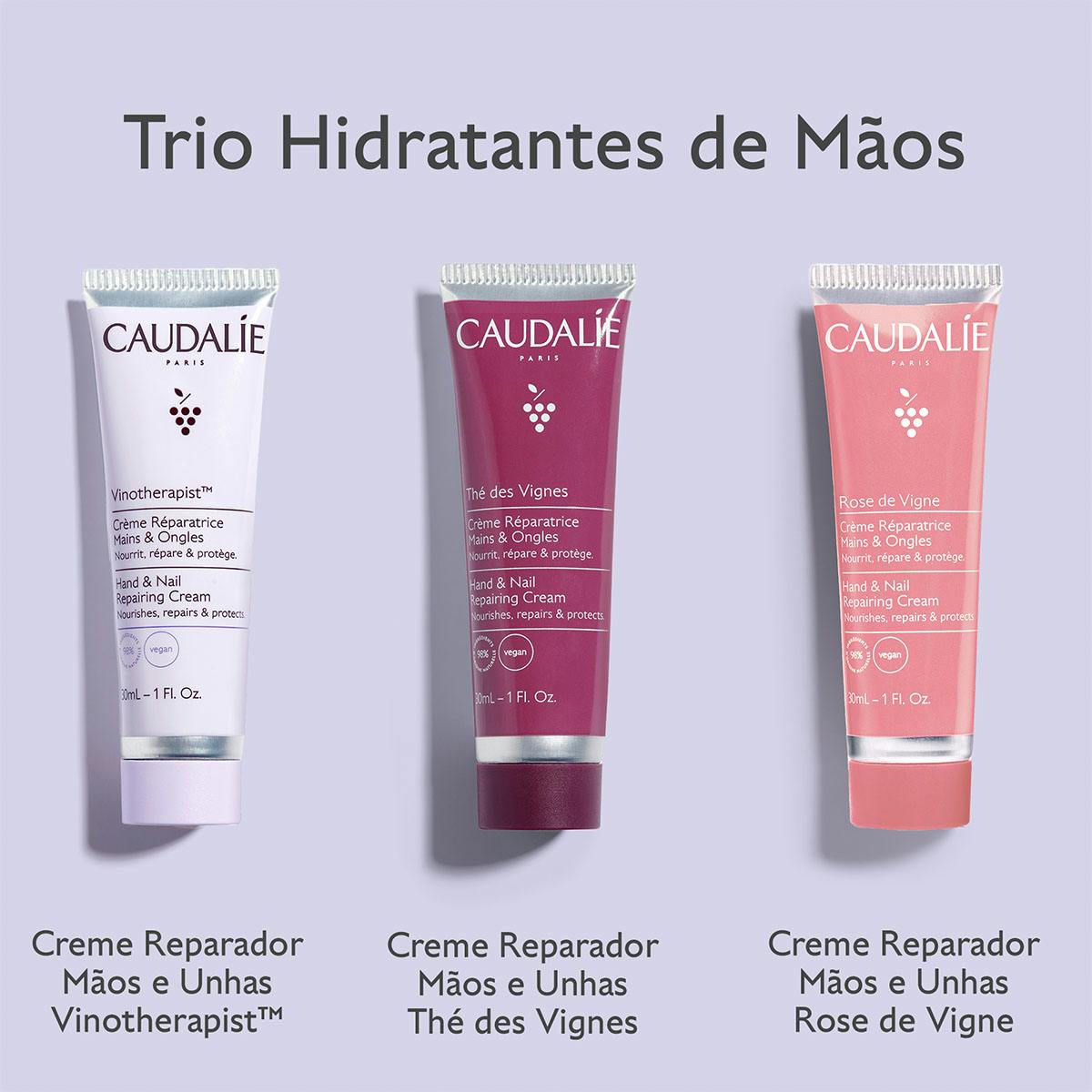 Trio Hidratantes de Mãos