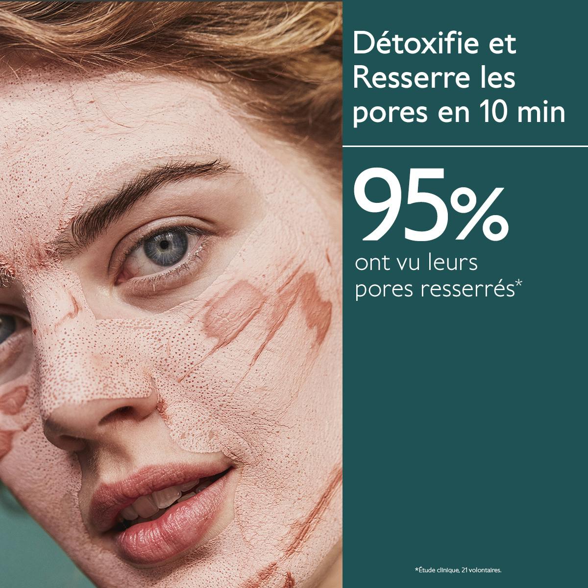Masque Détox pour Réduire les Pores Instantanément