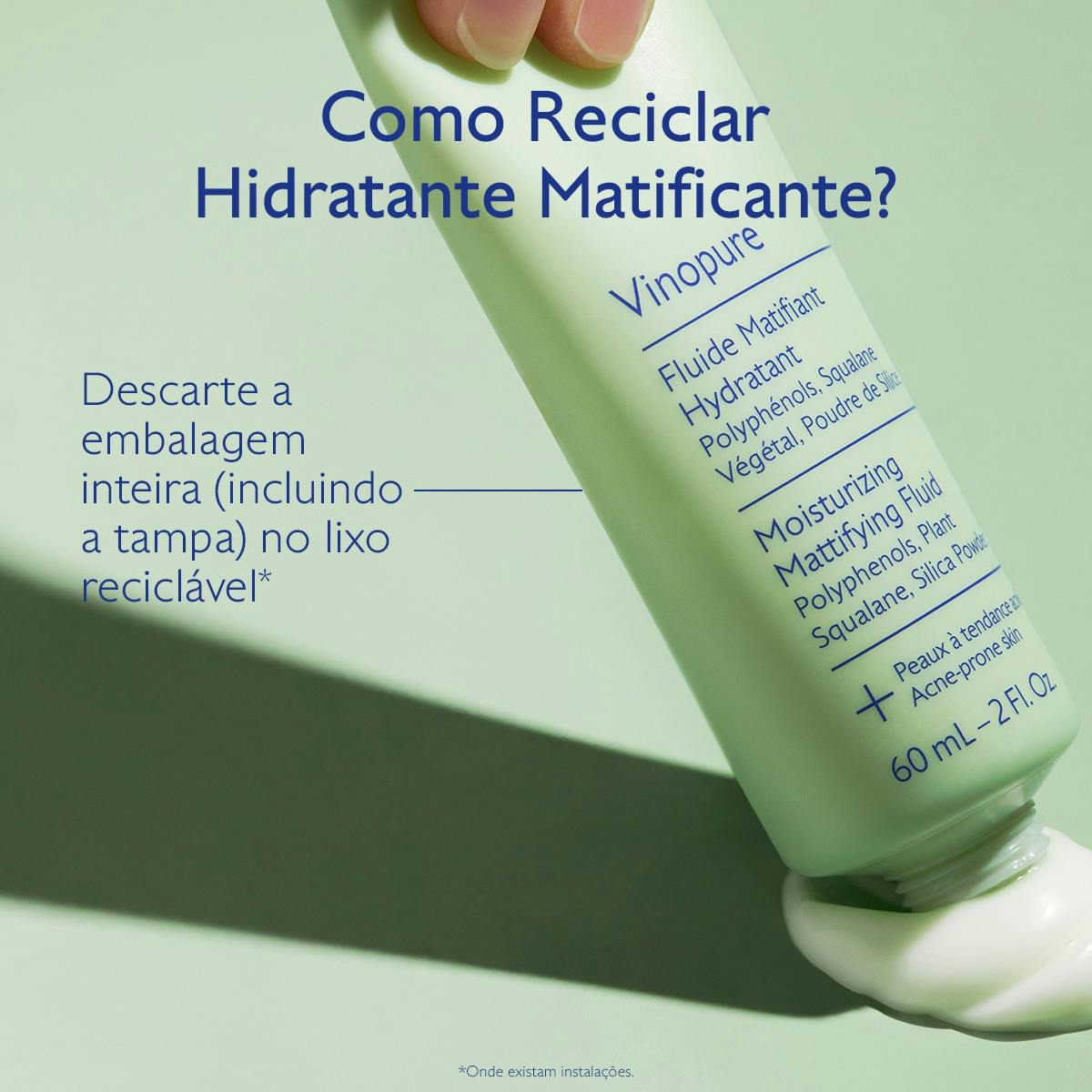 Fluido Matificante Hidratante