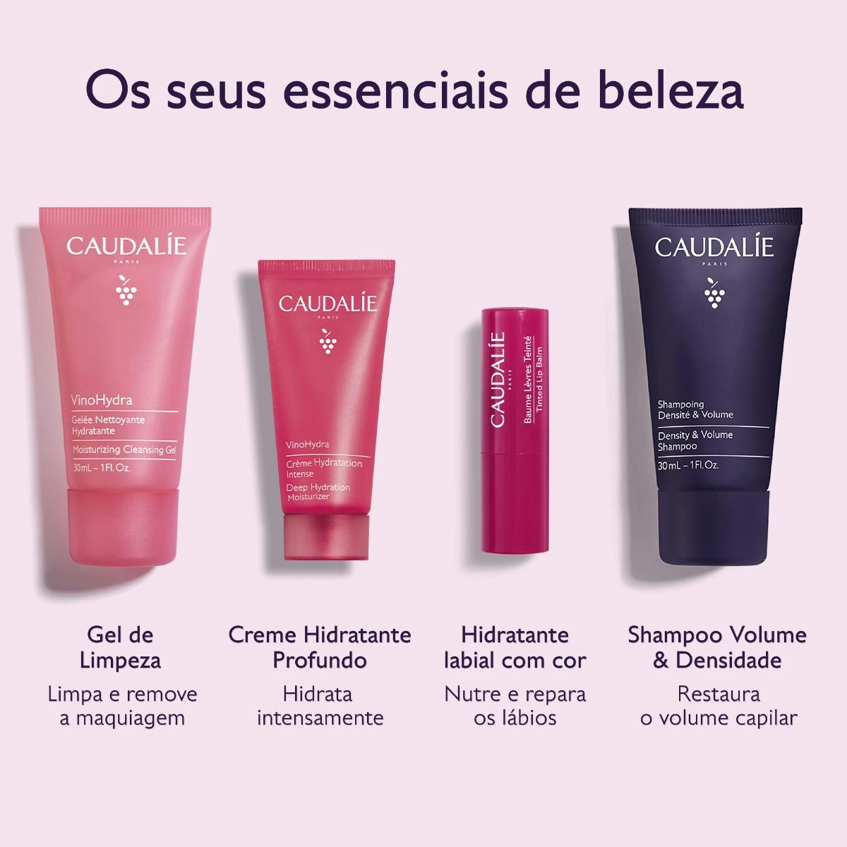 Kit Necessaire Essenciais de Beleza