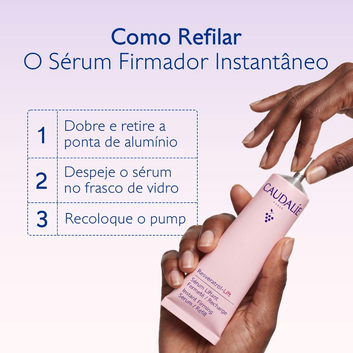 Sérum Firmador Instantâneo Alternativa ao Retinol com Multipeptídeos Pró-Colágeno Refil
