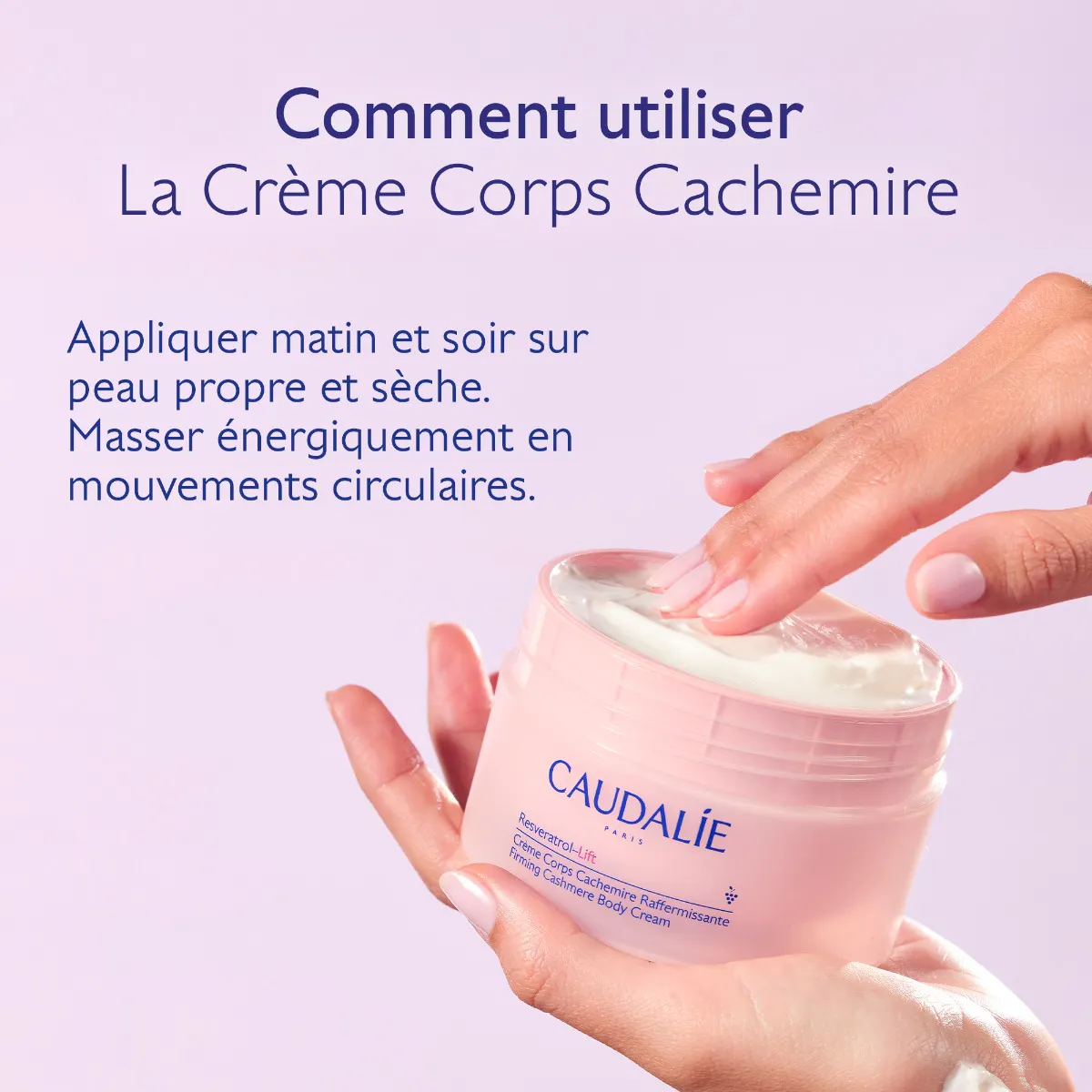 Crème Corps Cachemire Raffermissante avec du Resvératrol de Vigne raffermissant