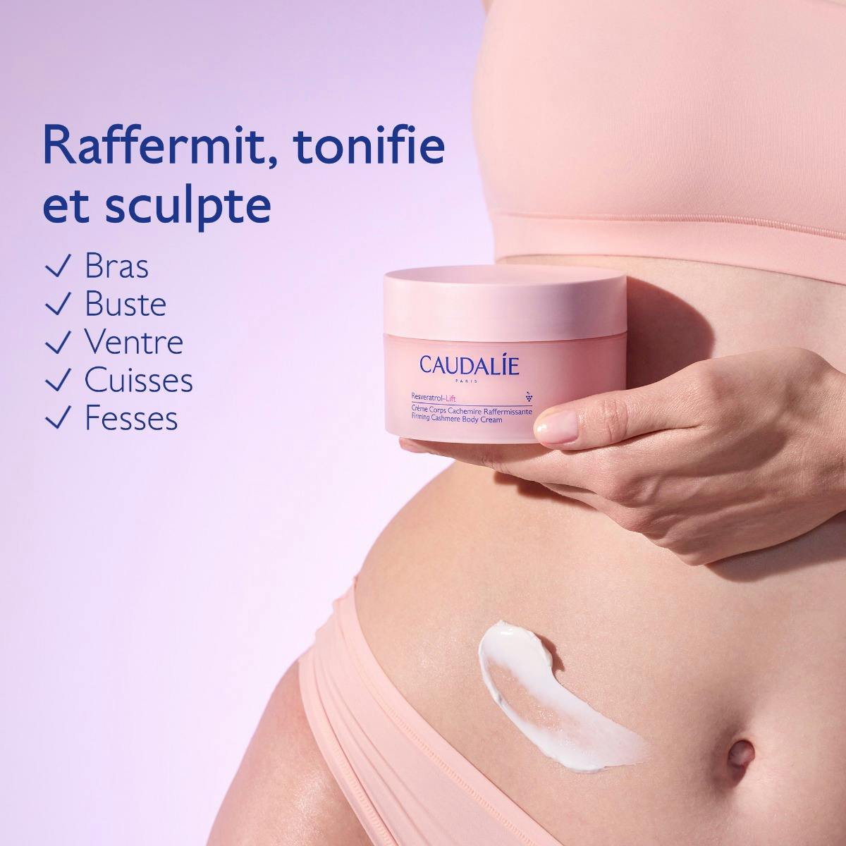 Crème Corps Cachemire Raffermissante avec du Resvératrol de Vigne raffermissant