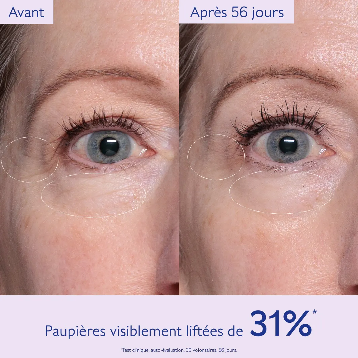 Soin Liftant Regard avec des Multi-Peptides Pro-Collagène