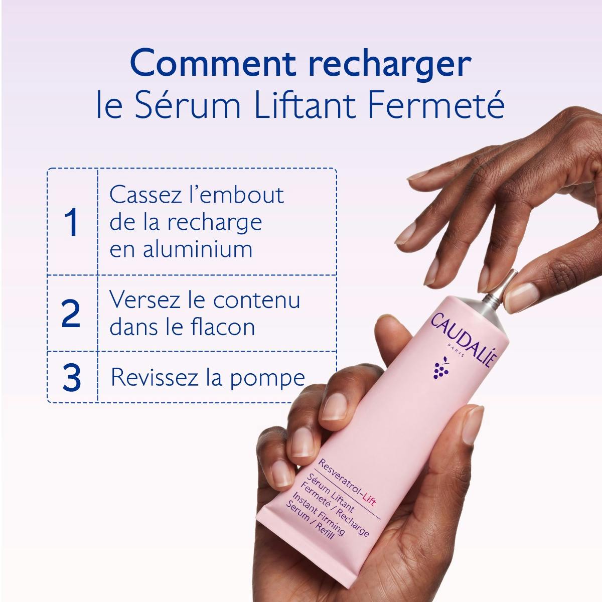 Sérum Liftant Fermeté alternative au Rétinol avec des Multi-Peptides Pro-Collagène - Recharge