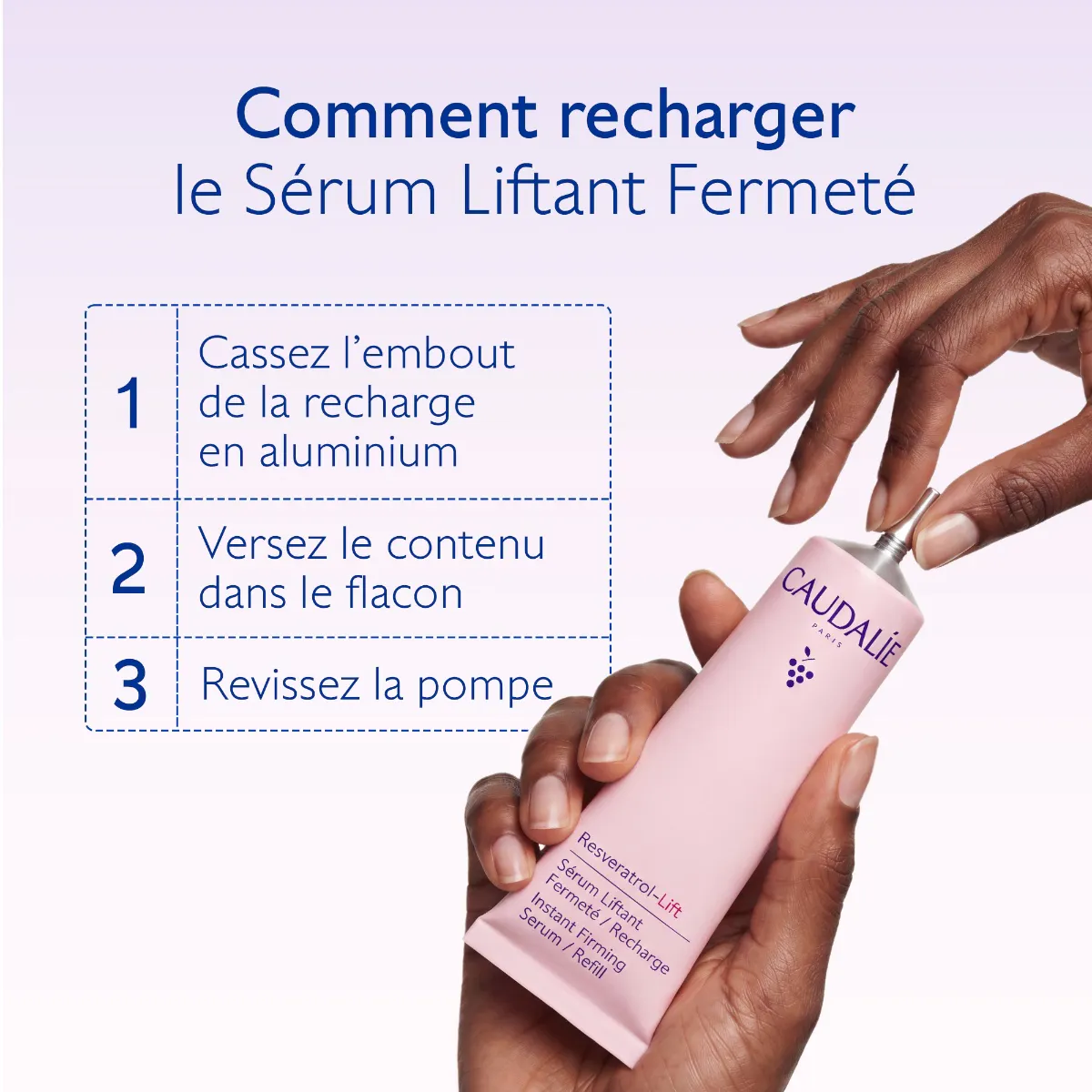 Sérum Liftant Fermeté alternative au Rétinol avec des Multi-Peptides Pro-Collagène - Recharge