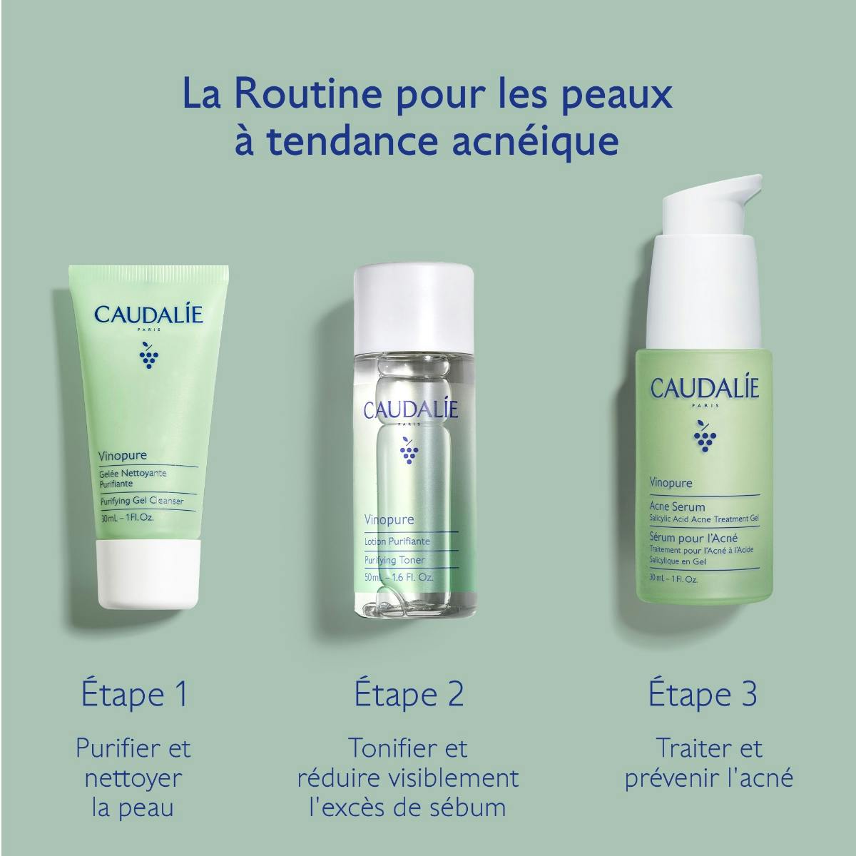 Essentiels pour peaux à tendance acnéique