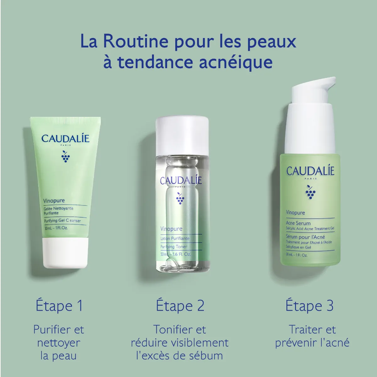 Essentiels pour peaux à tendance acnéique