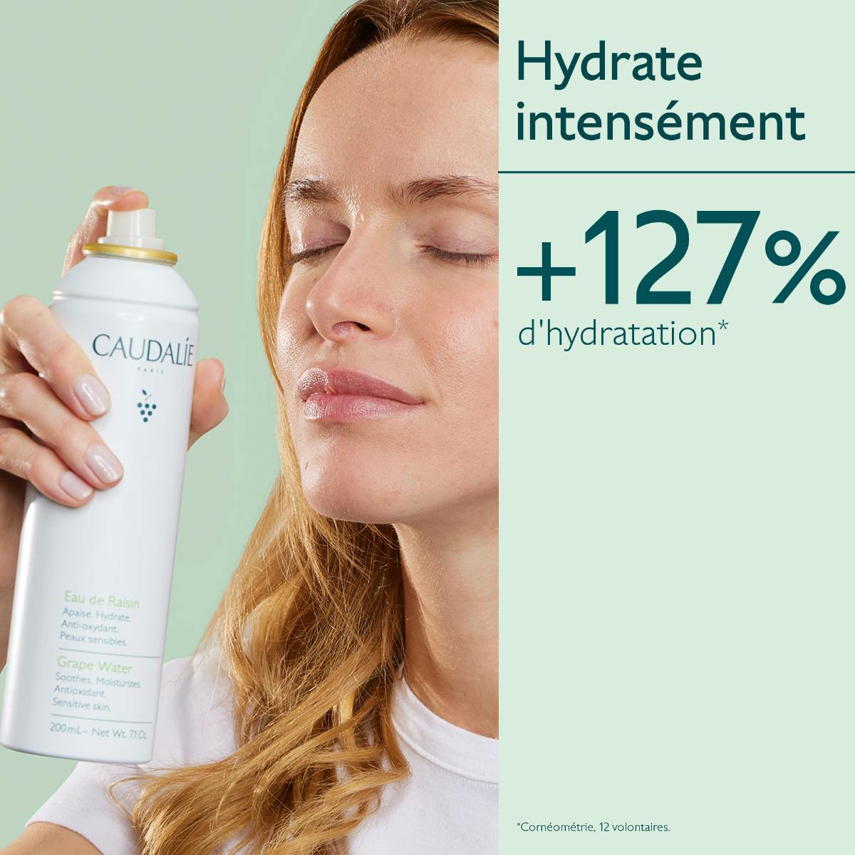 Brume Hydratante à l'Eau de Raisin