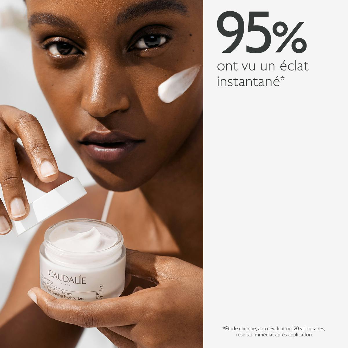 Crème Éclat Éclaircissante Vinoperfect avec de la Niacinamide CAUDALIE®