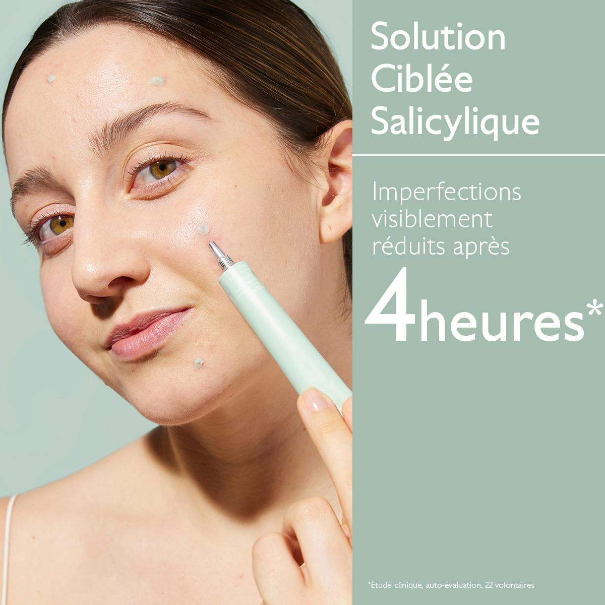 Solution ciblée Correctrice de Couleur à l'Acide Salicylique