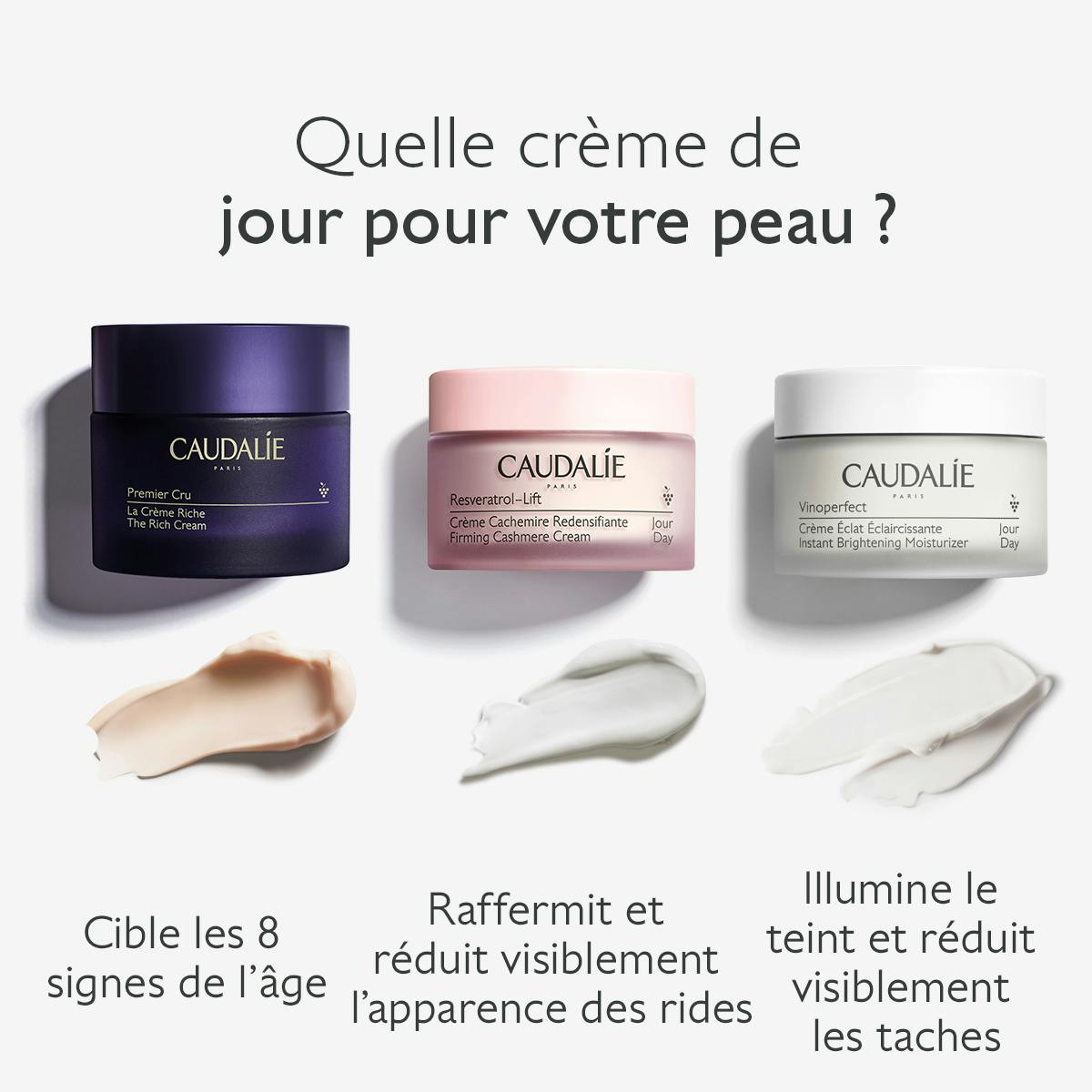 Crème Éclat Éclaircissante Vinoperfect avec de la Niacinamide CAUDALIE®