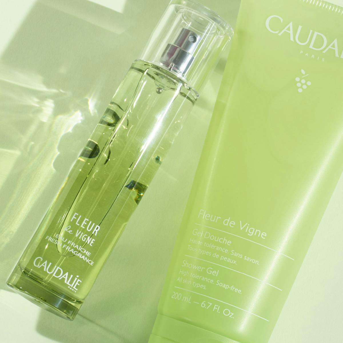 Caudalie The des Vignes Scented Trio Fragrance+Shower Gel+Travel size Roll-On sale