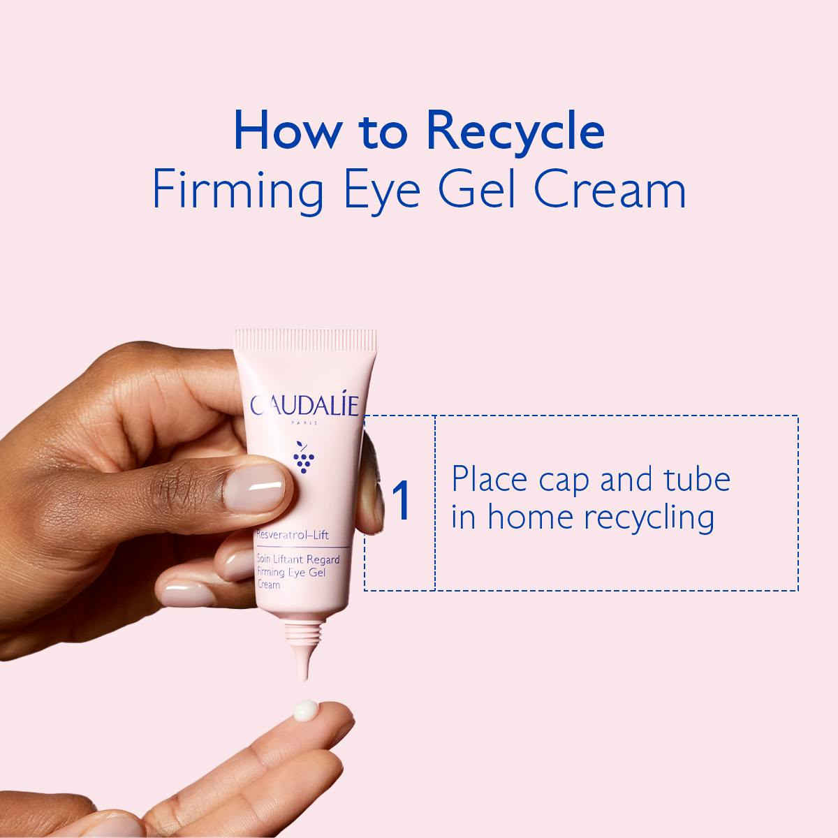 Resveratrol Lift Firming Eye Gel-Cream - Caudalie