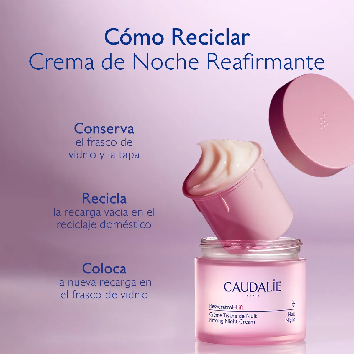 Crema Reafirmante de Noche - Refill