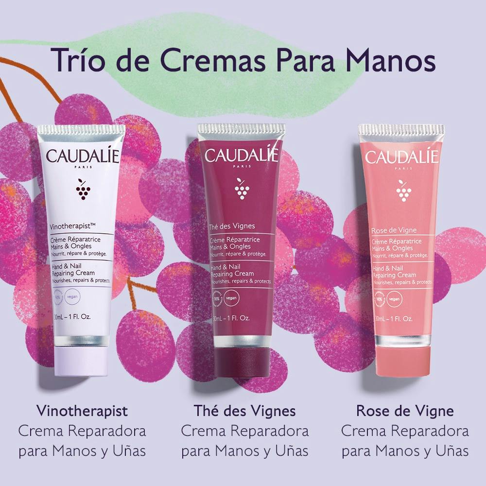 Set de Regalo Trío de Cremas Reparadoras de Manos y Uñas