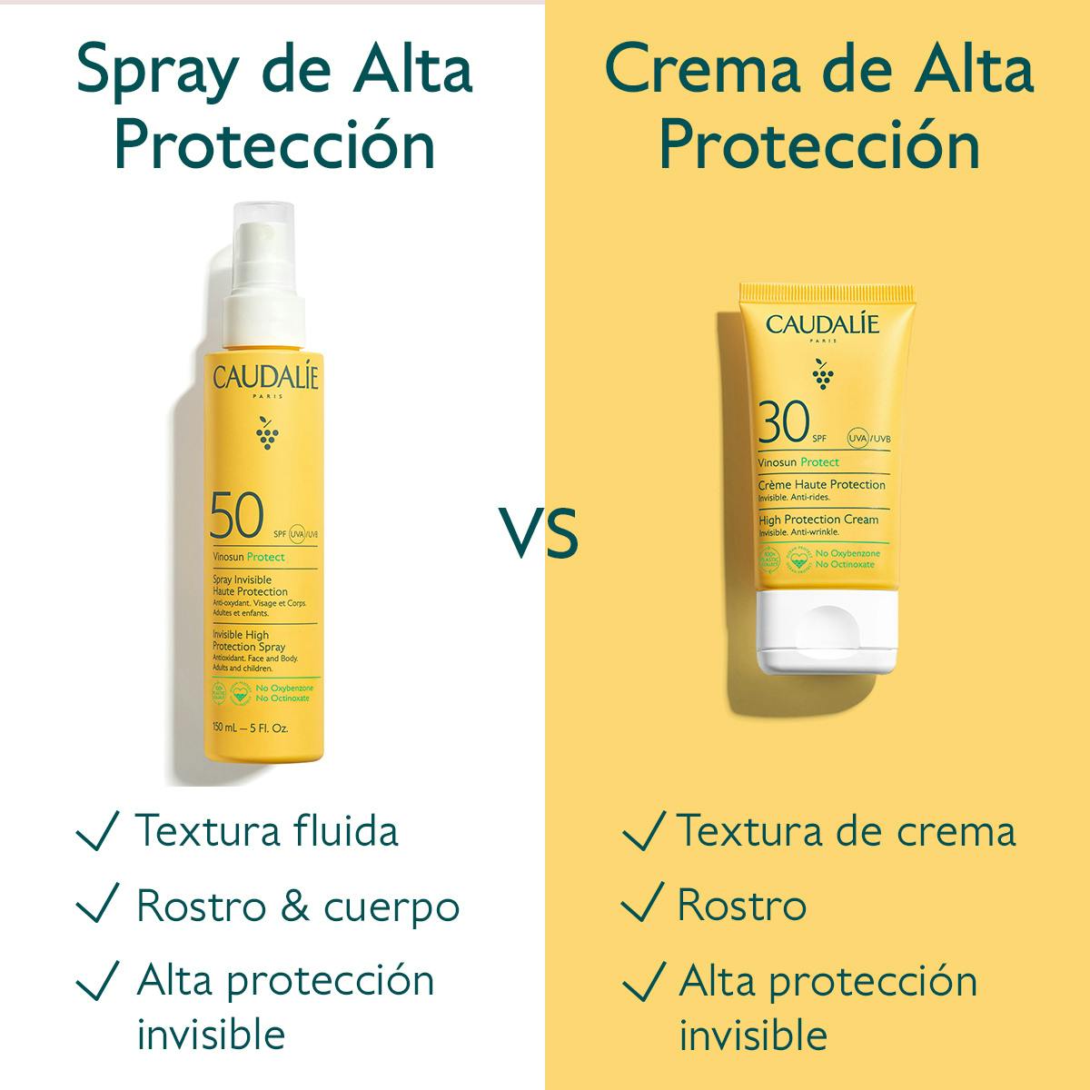 Spray Invisible de Alta Protección SPF50