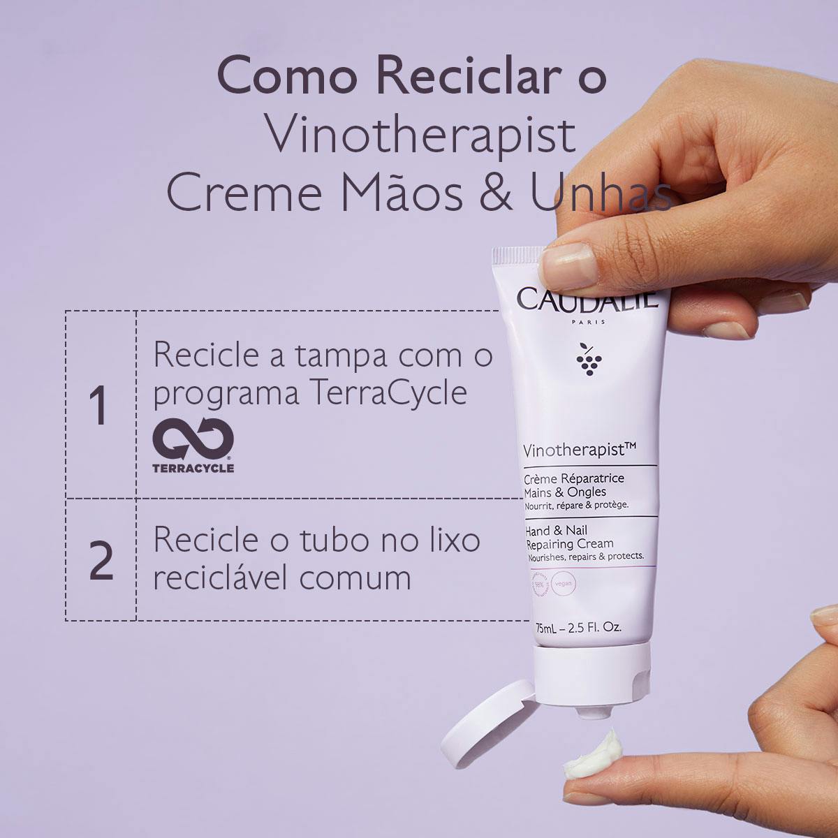 Creme Reparador Mãos e Unhas 
