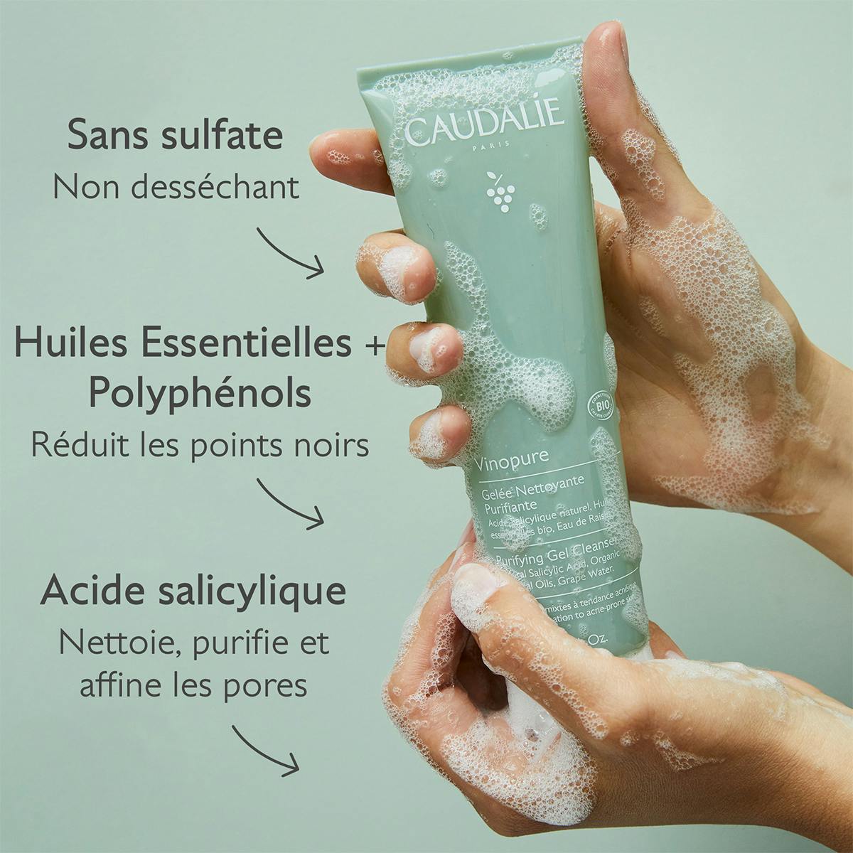 Vinopure Gelée Nettoyante Purifiante