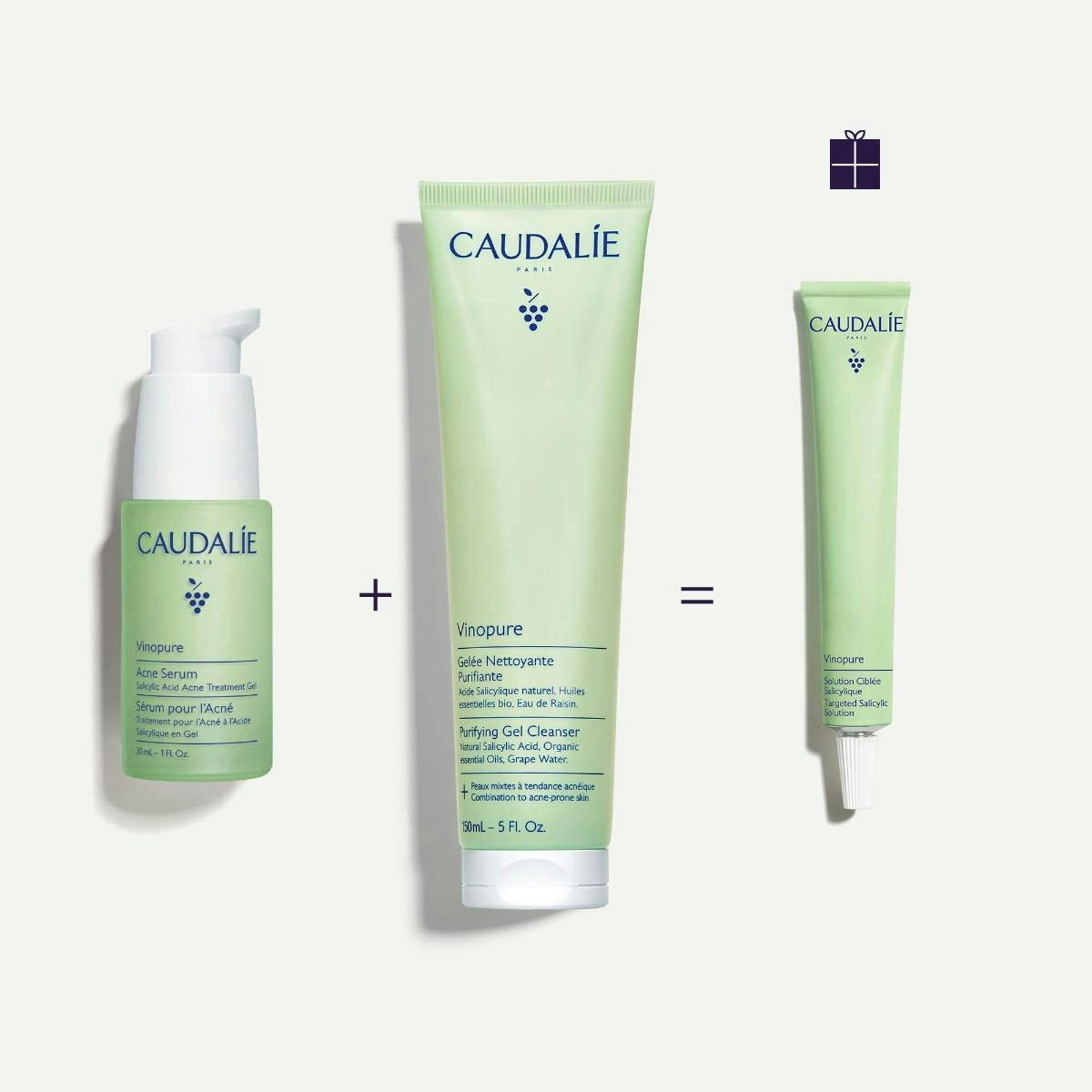 Trio pour peau à tendance acnéique