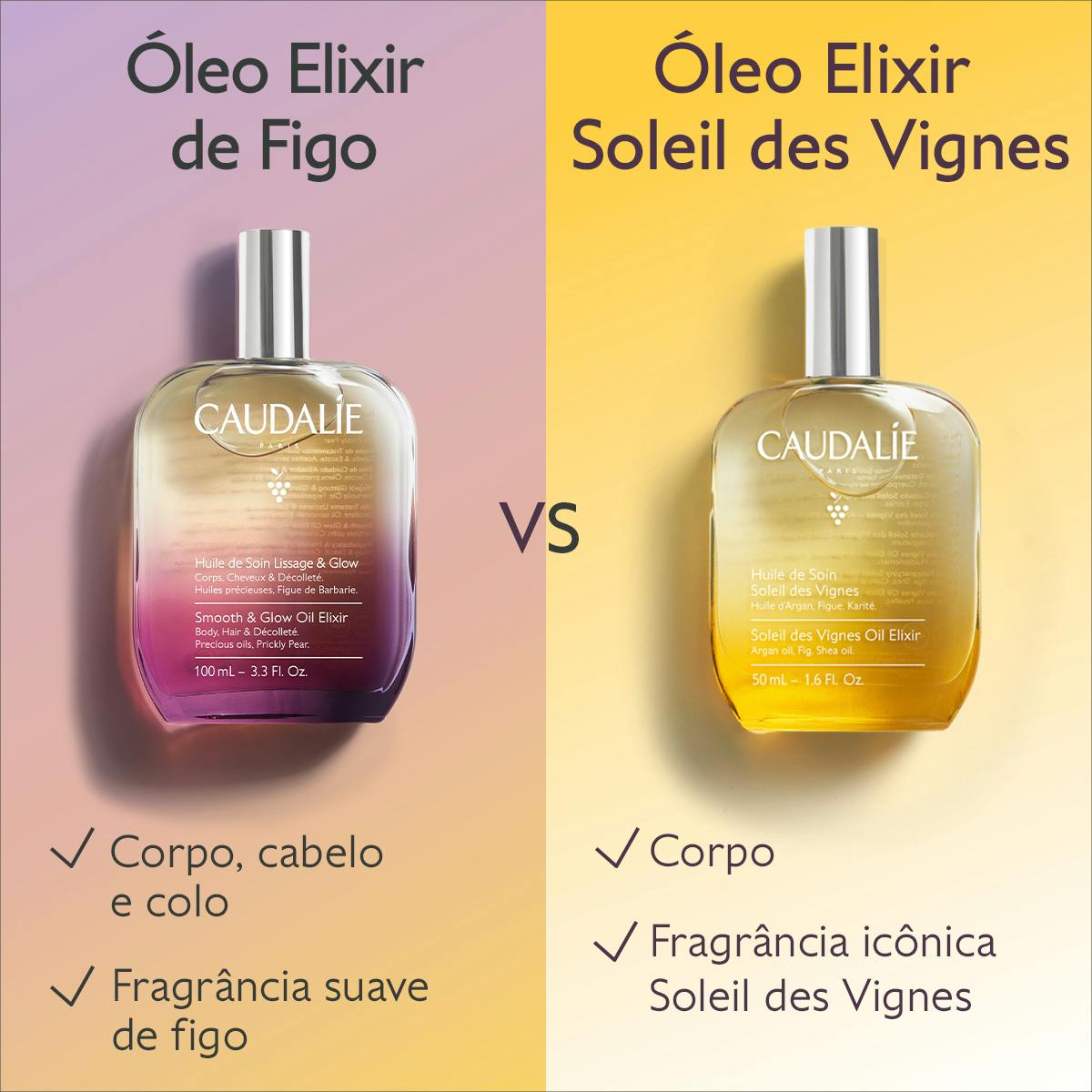 Óleo Elixir Soleil des Vignes